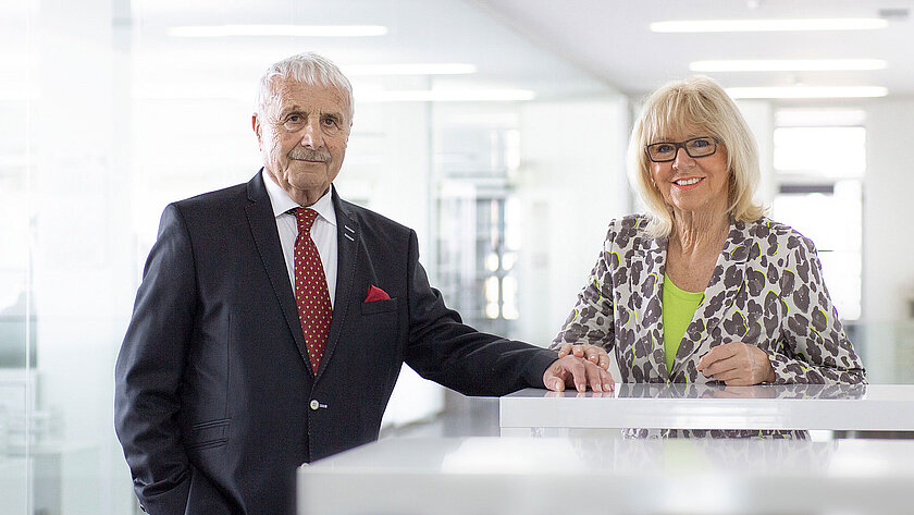 Unternehmensgründer Horst und Eva Groninger